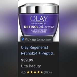 Olay retinol and collagen moisturizer bundle with eye cream